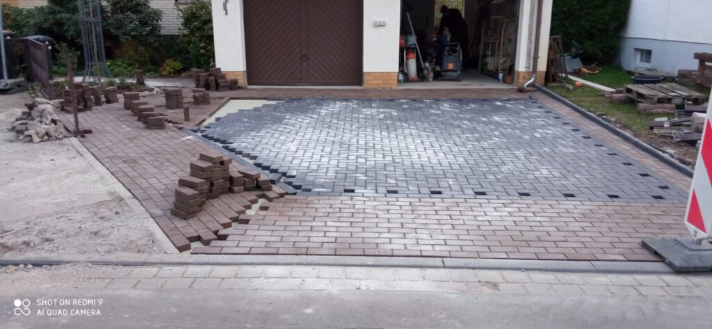 Pflasterarbeiten