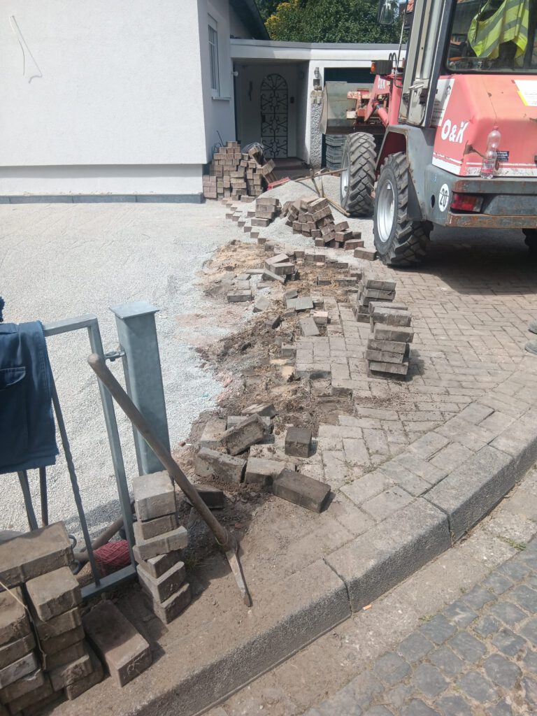 Pflasterarbeiten